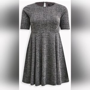 Torrid Mini Studio Double Knit Skater Dress Size 3 / 22-24